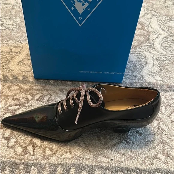 John Fleuvog  Lace-Up Women's Shoes - Picture 2 of 7